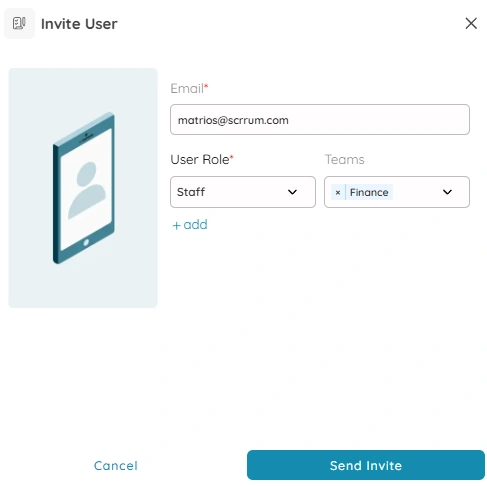 Finance Access Control Interface